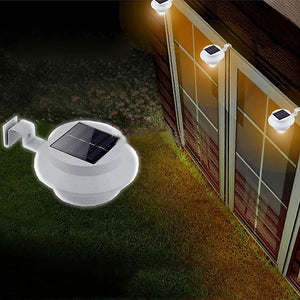 solar wall fence lights