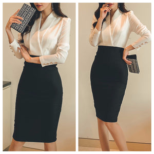 one piece dress for office