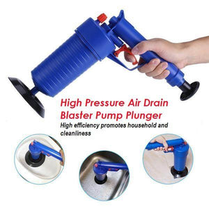 High Pressure Air Drain Blaster Pump Plunger Sink Pipe Clog