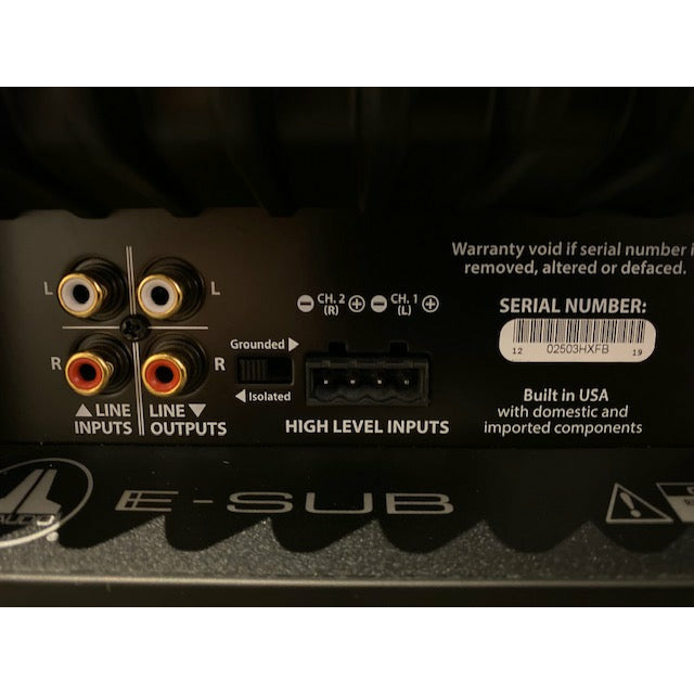 jl audio e110