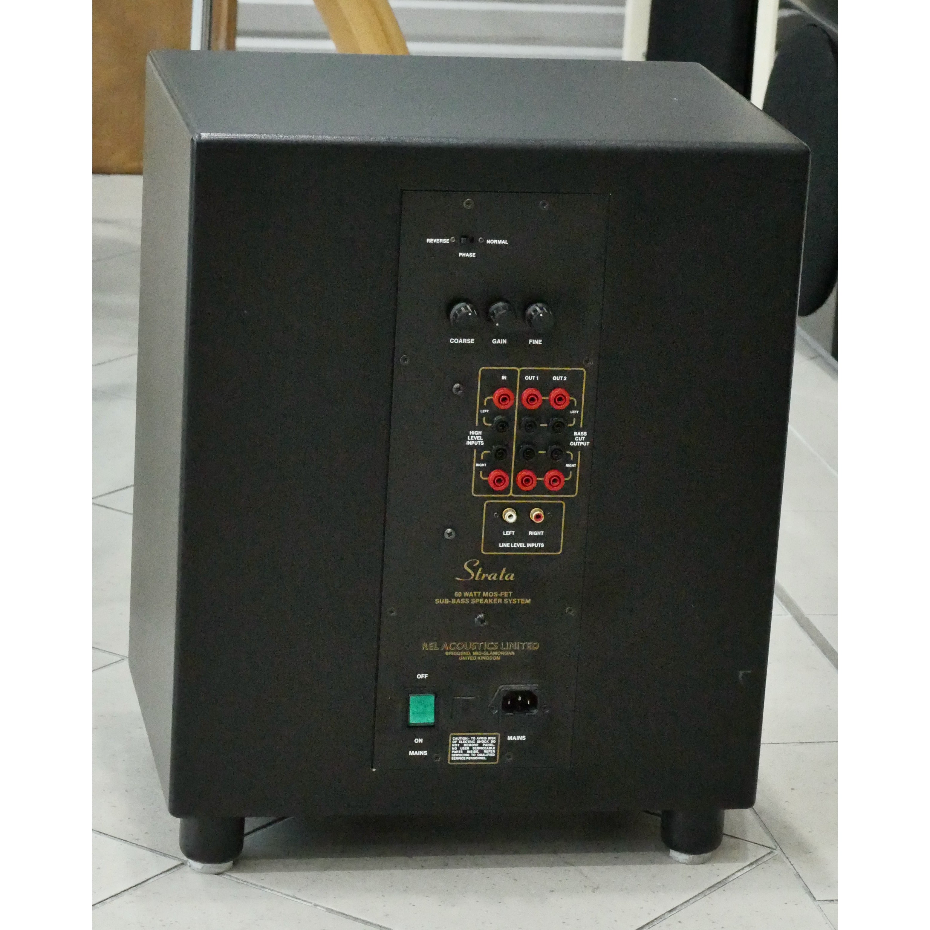 REL Strata Active Subwoofer - As Traded – Audio Connection