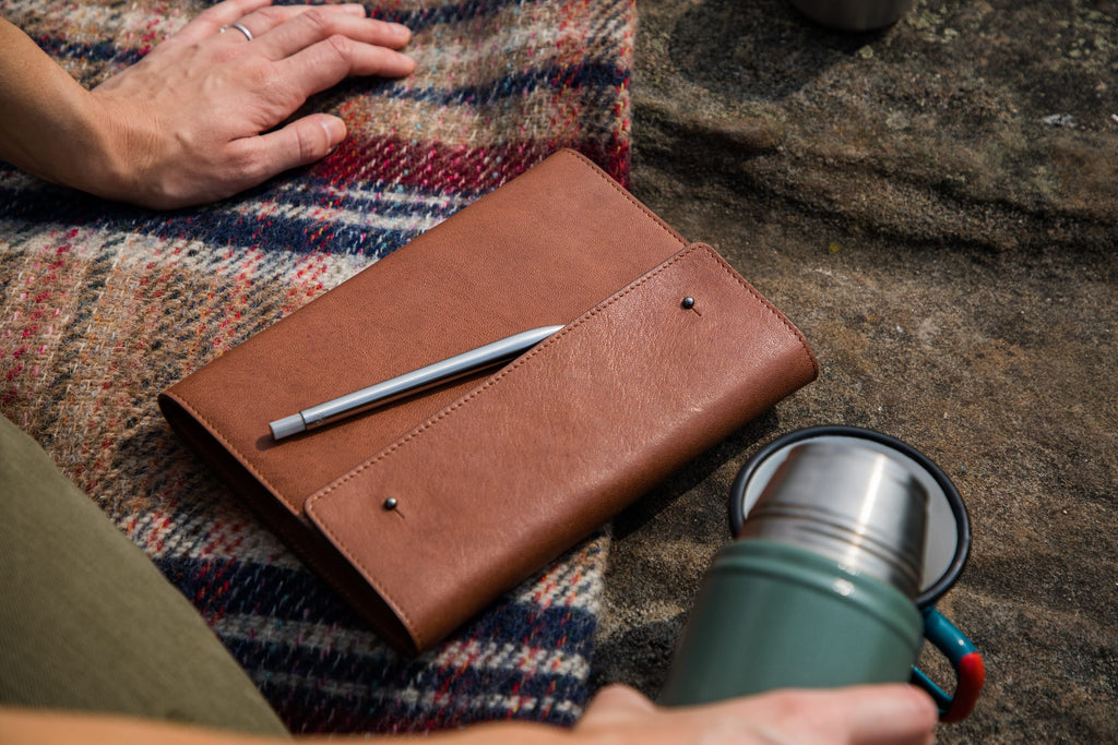 Billy Tannery Leather Travel Notebook