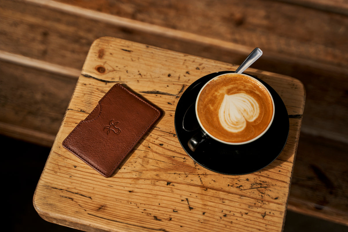 Billy Tannery Brown Leather Cardholder Wallet