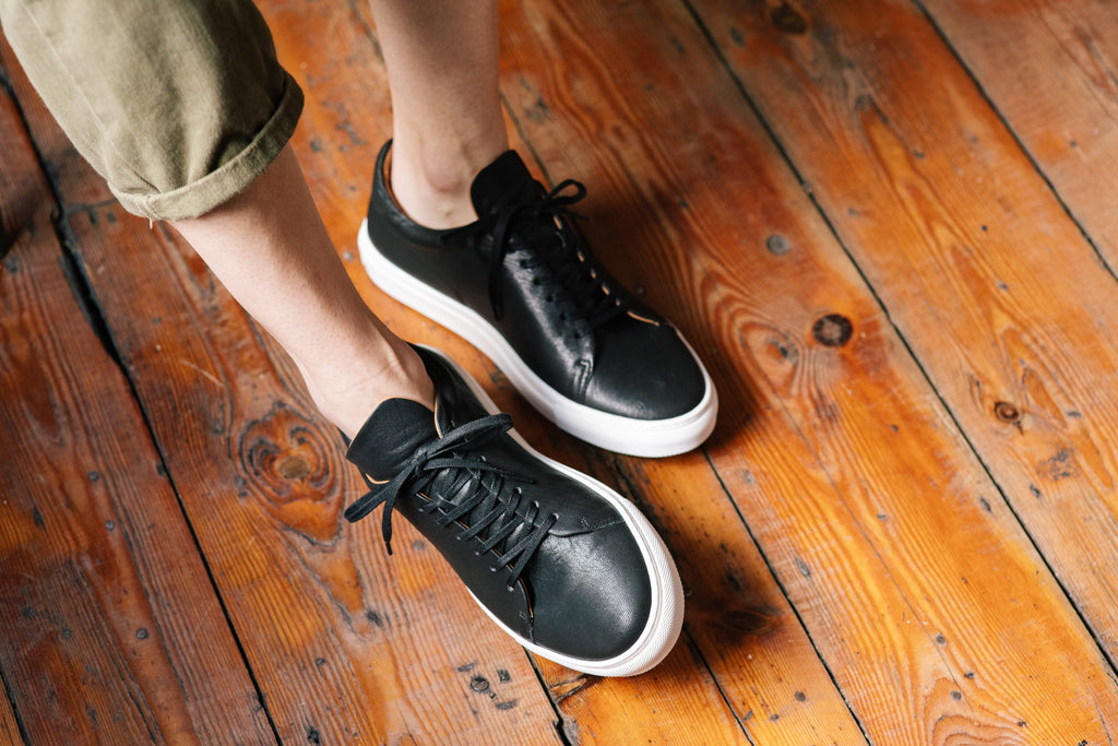 Billy Tannery x Goral Leather Sneakers Fern Merrills