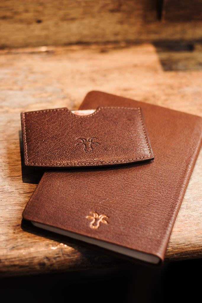 Billy Tannery Cardholder Chestnut