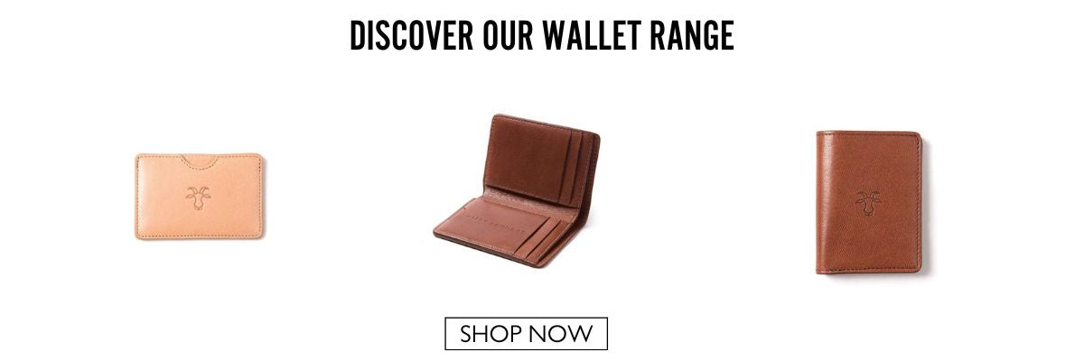 Discover our Wallet Range Billy Tannery