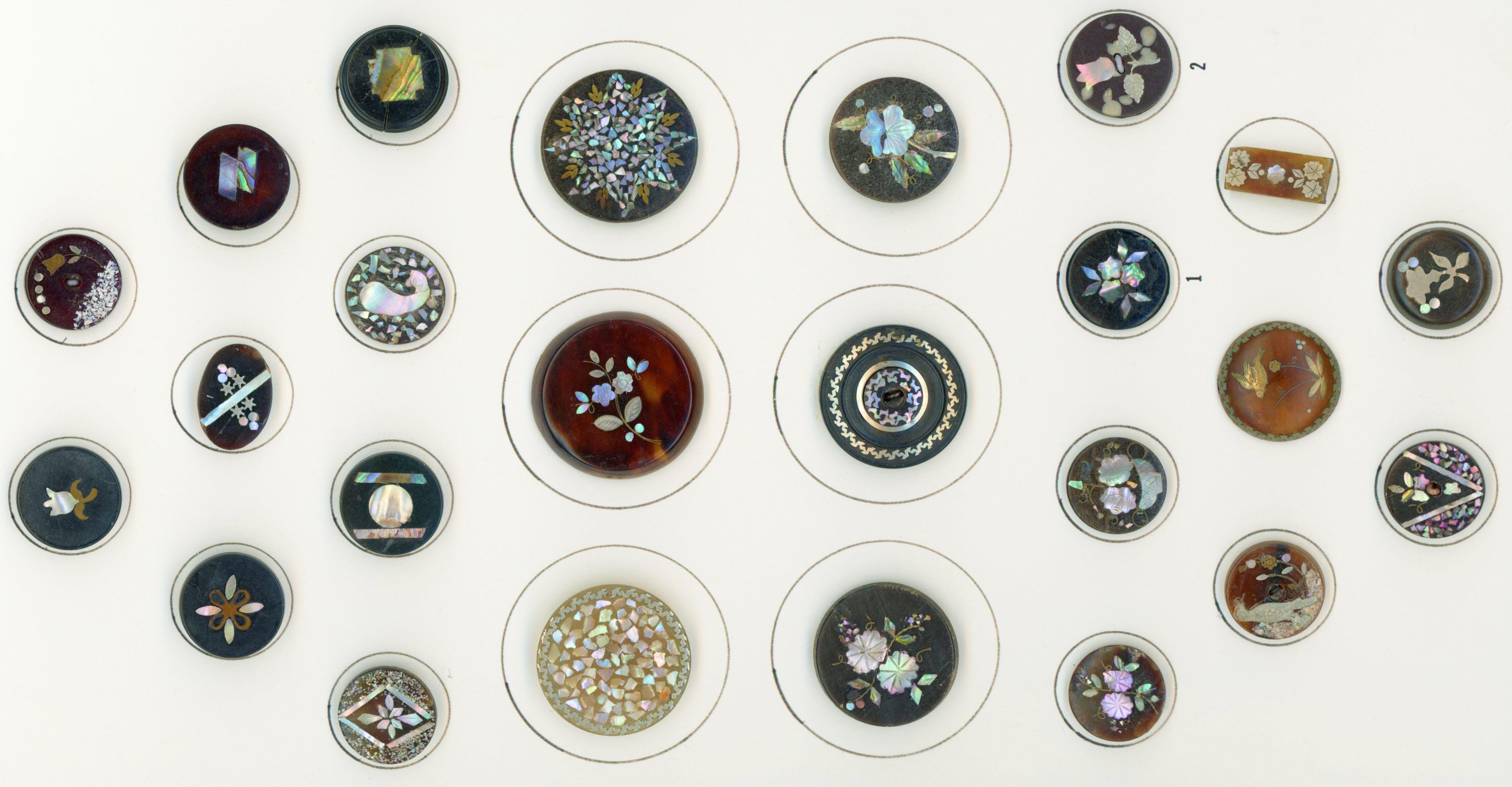 Magic of Papier-Mâché and Horn Inlay Buttons - Buttonology Blog