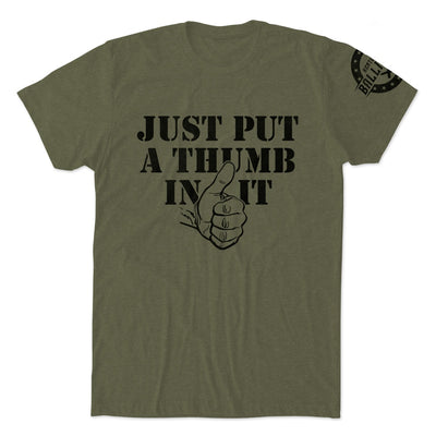 kentucky-ballistics-put-a-thumb-on-it-t-shirt
