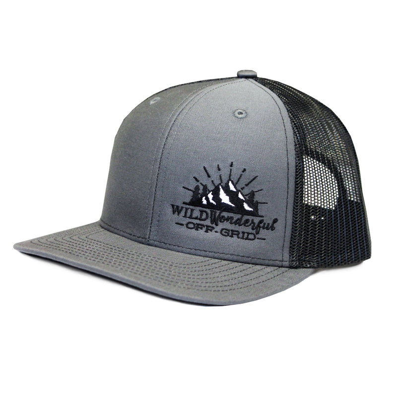 Wild Wonderful Graphite Hat - Bunker Branding Co.