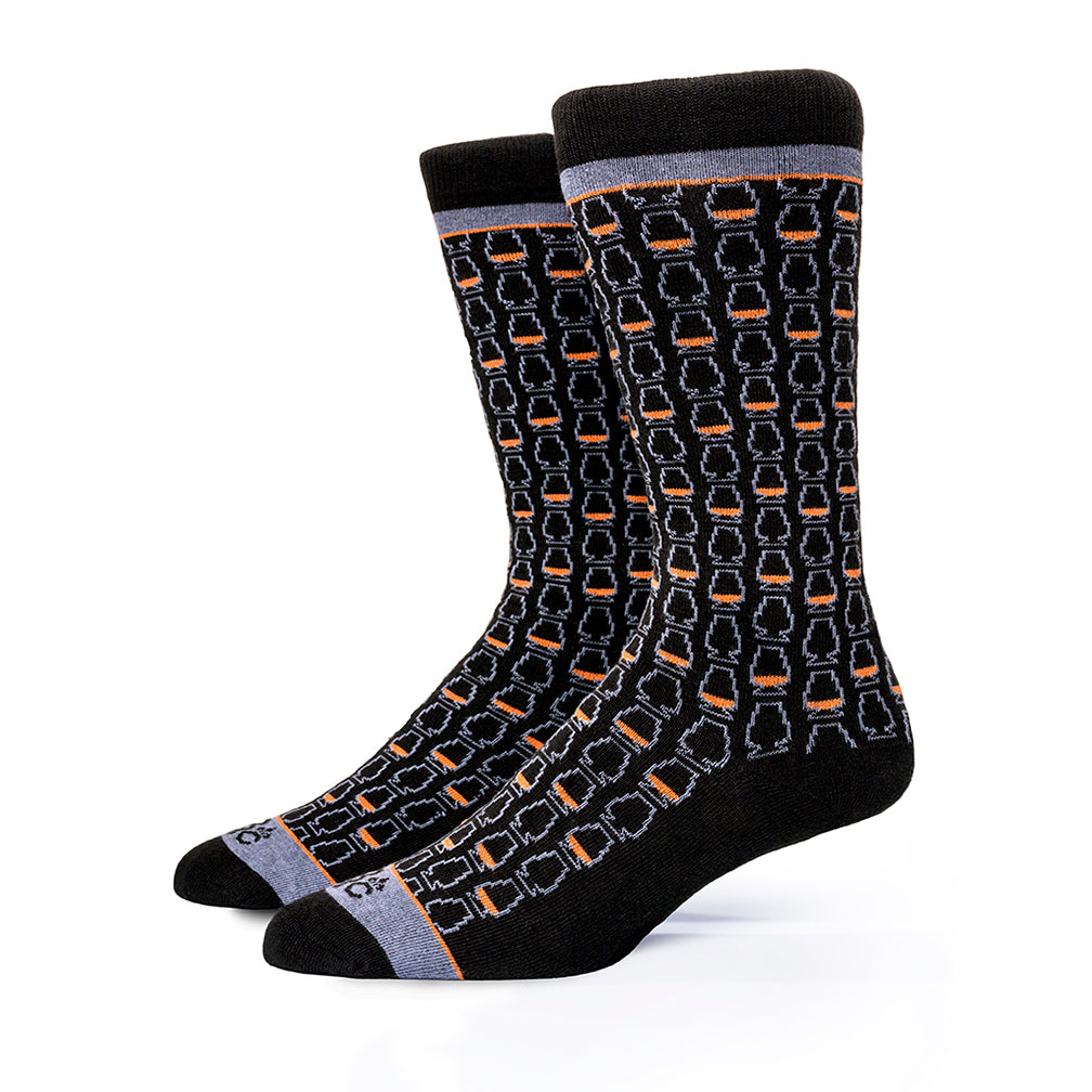 Whiskey Glasses Socks, 3-pack