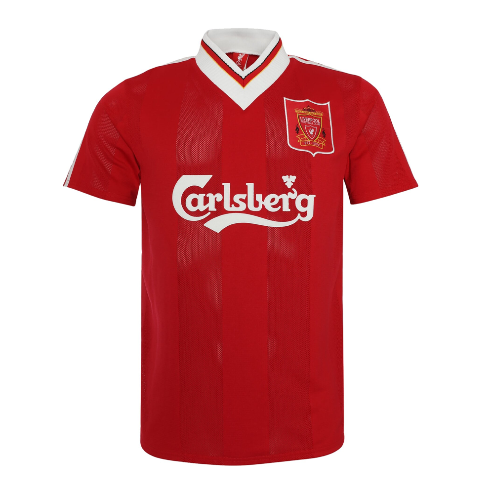 Liverpool Retro 2000 Home SS Shirt Carlsberg – LaMarc Sports