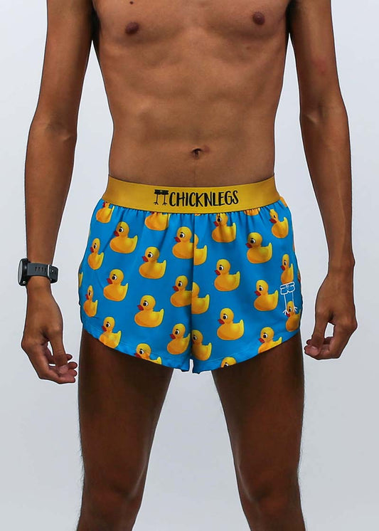 Men's Rubber Ducky 4 Half Split Shorts – ChicknLegs