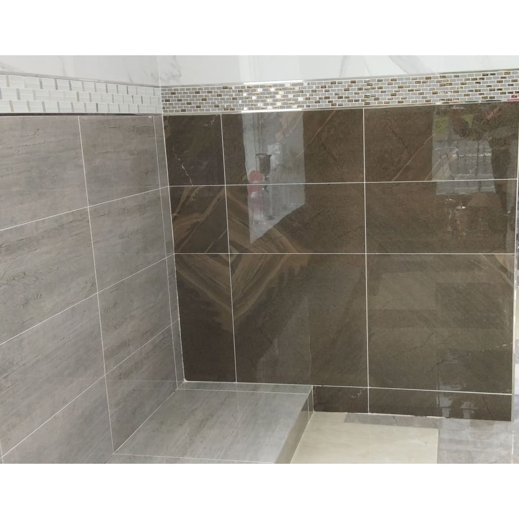 Porcelain Marble Effect Brown Tiles 300 X 600 Mm Kingston Mosaics And Tiles