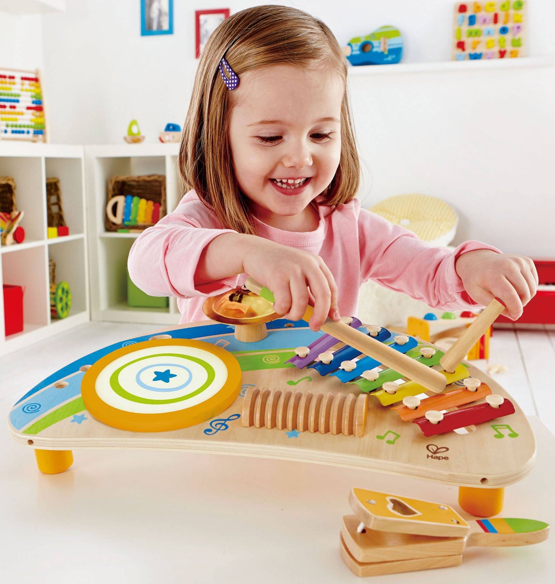 hape mighty mini band wooden percussion instrument