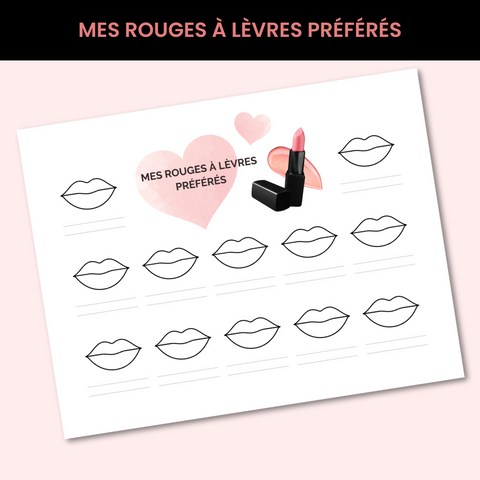 Mes rouges à lèvres préférés