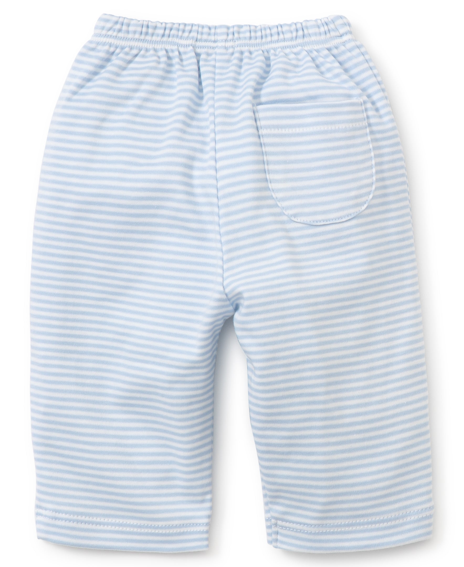 Kissy Pointelle Blue Cross Tee and Pant Set