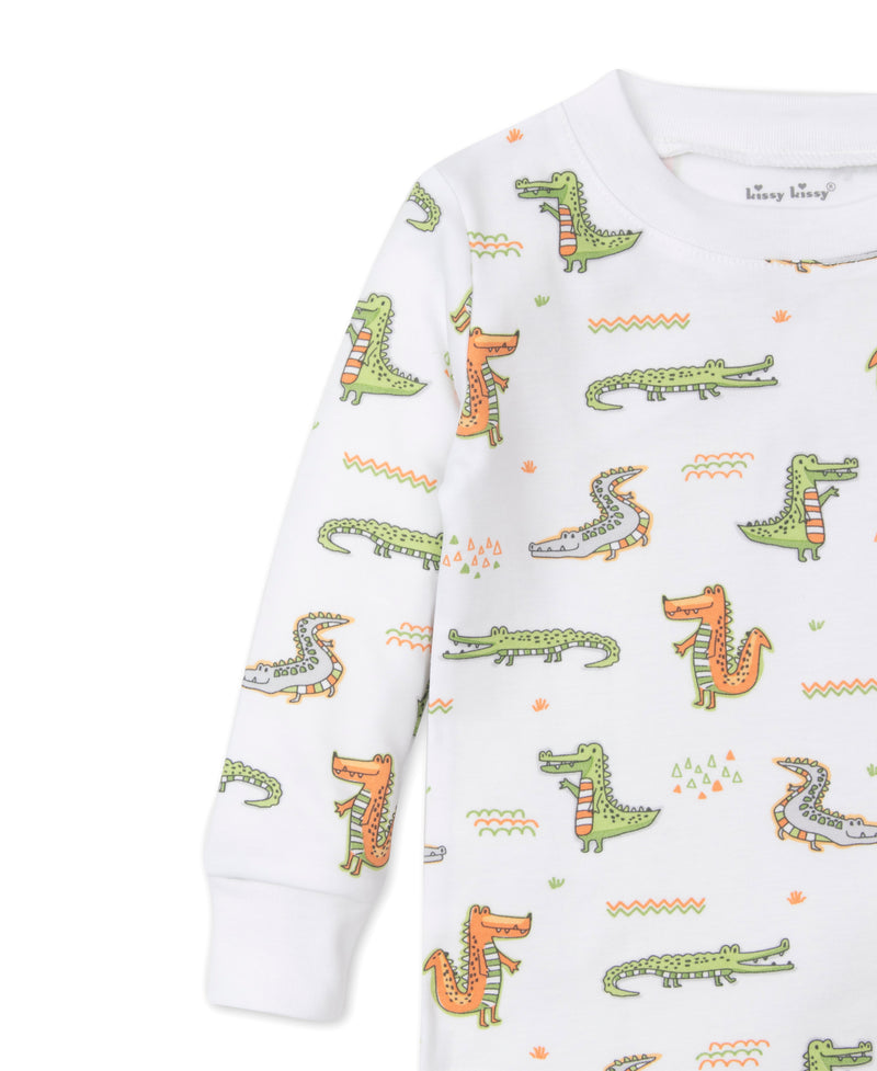 Crocodile Crew Pajama Set - Kissy Kissy
