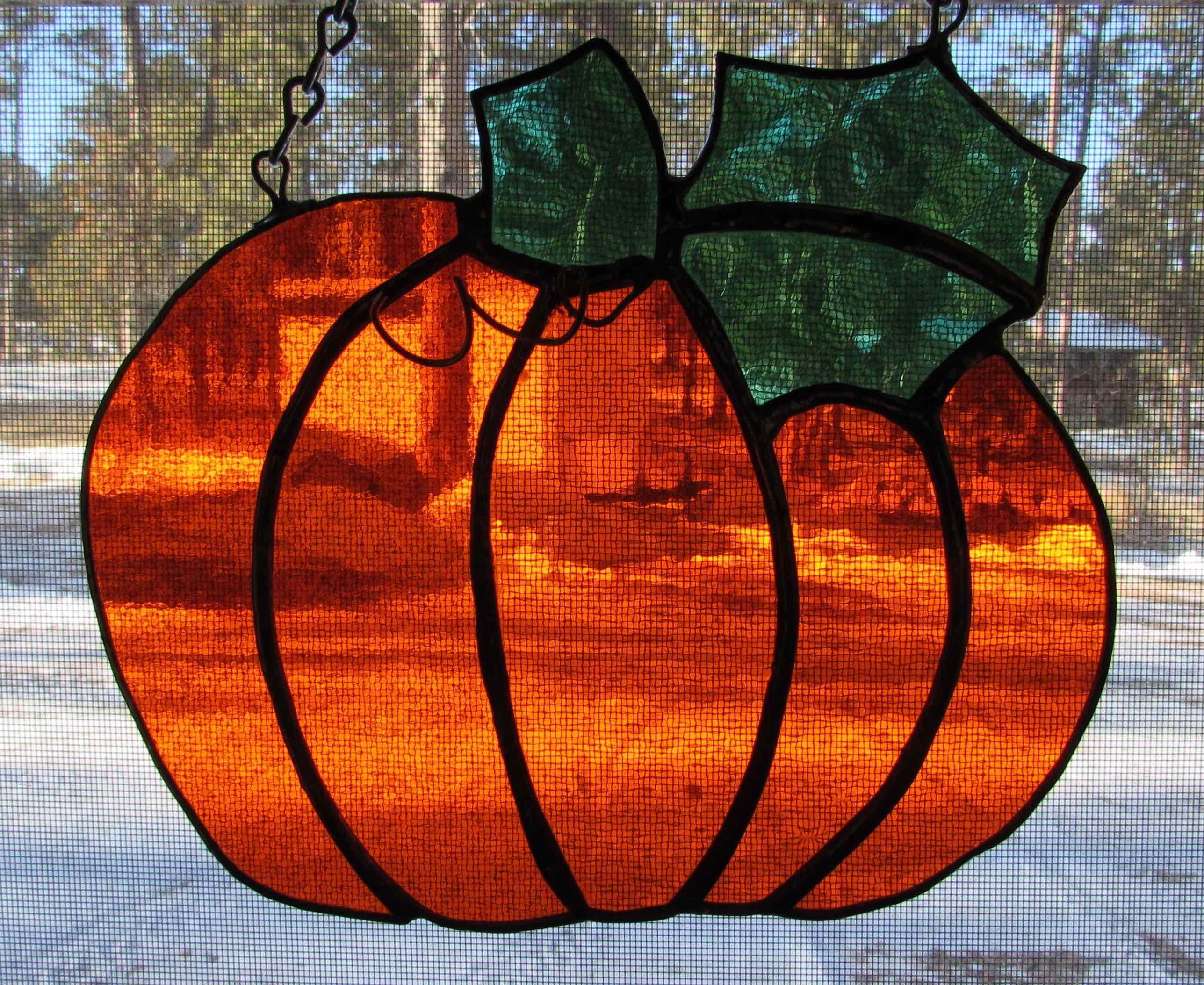 Stained Glass Pumpkin - Clashing Pride