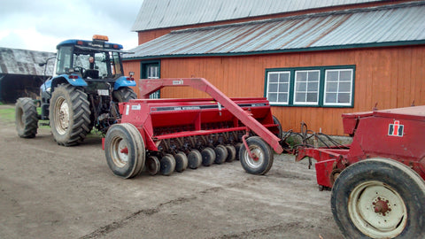 Seed drills to seed pastures