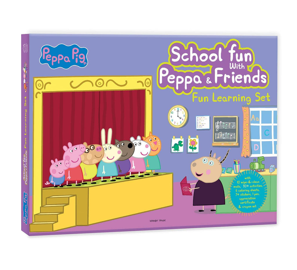 peppa pig and friends sports coloring pages