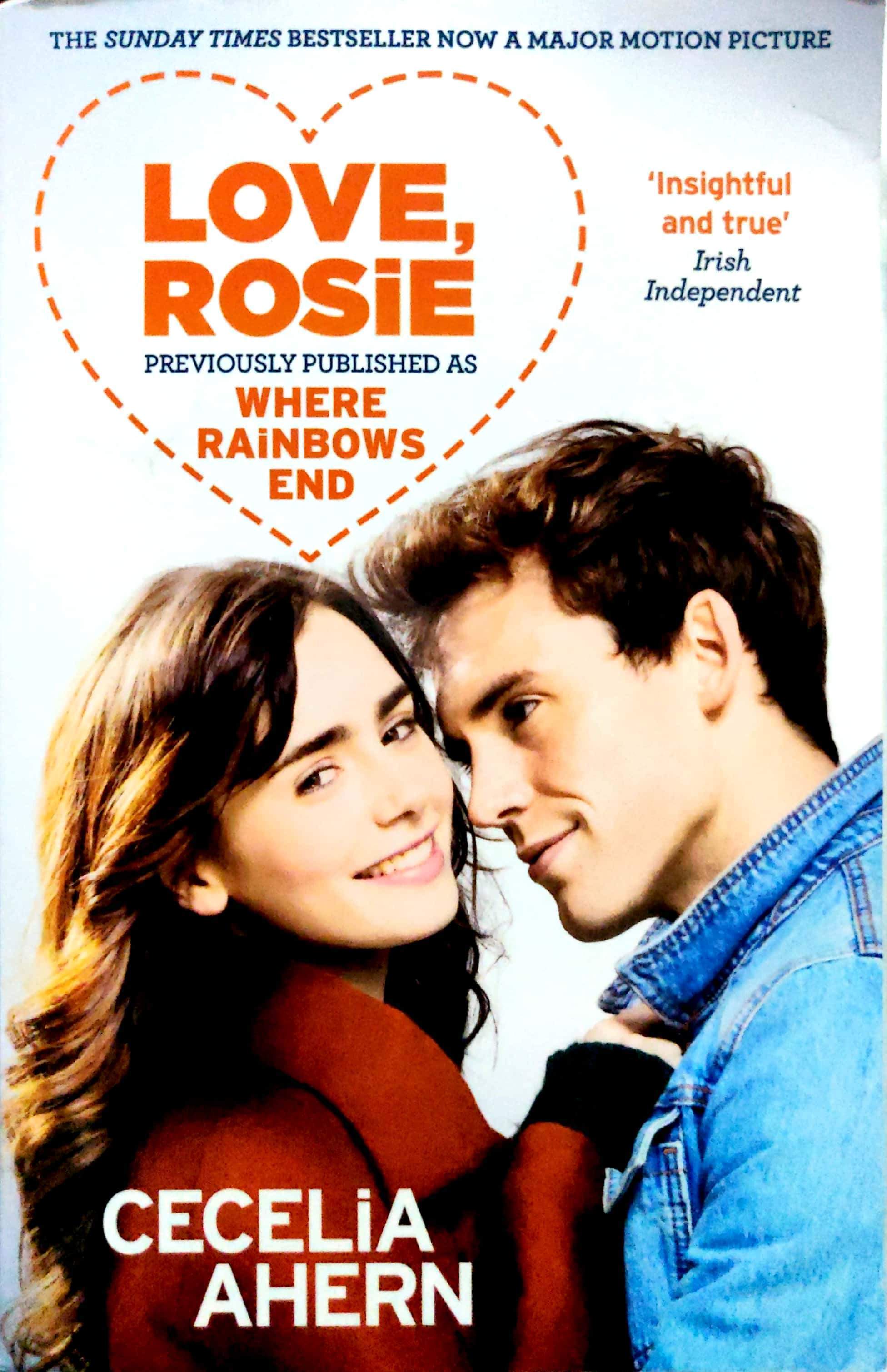 Книга лов. Love Rosie book. Сесилия Ахерн с любовью Рози. С любовью Рози Постер.