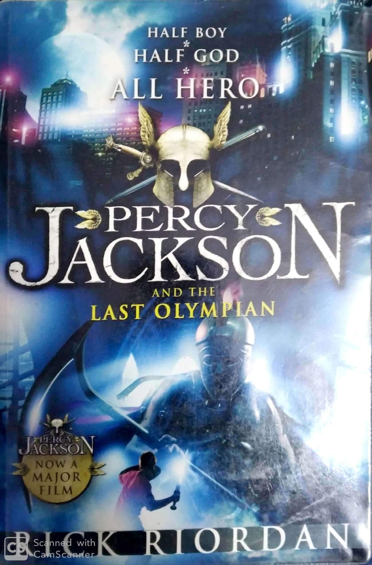 percy jackson and the last olympian book report