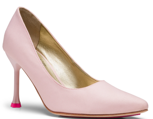 blush court heels