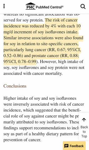 soy isoflavone benefit