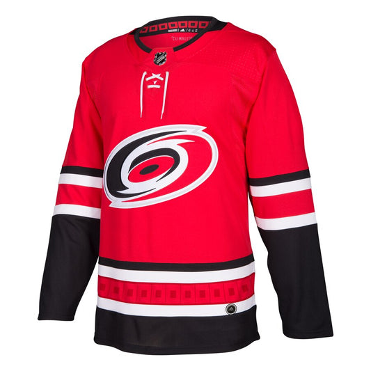 adidas Carolina Hurricanes Primegreen Authentic Home Men's Jersey  (54/X-Large) Red