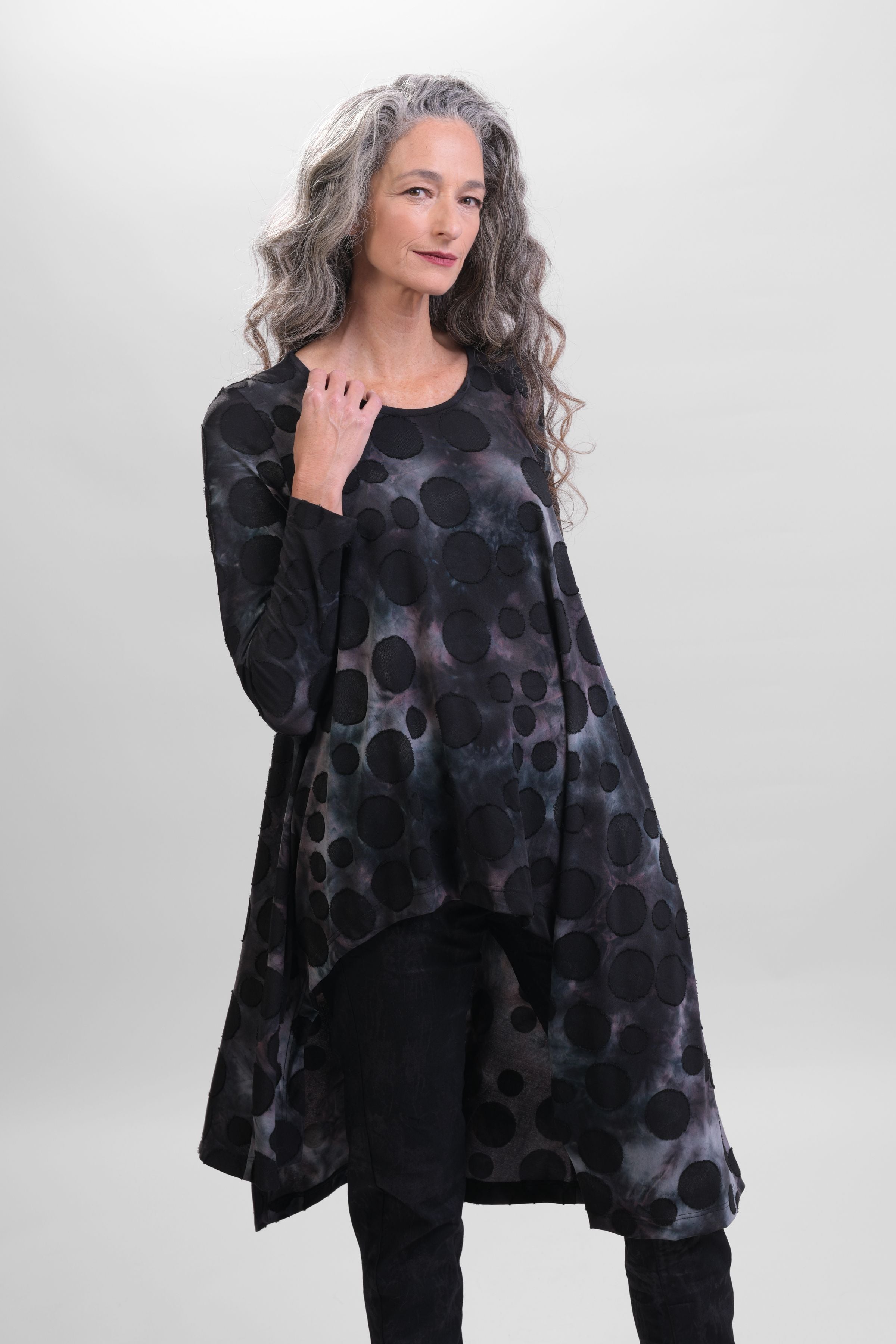 Alembika Dolman Top - Smoke