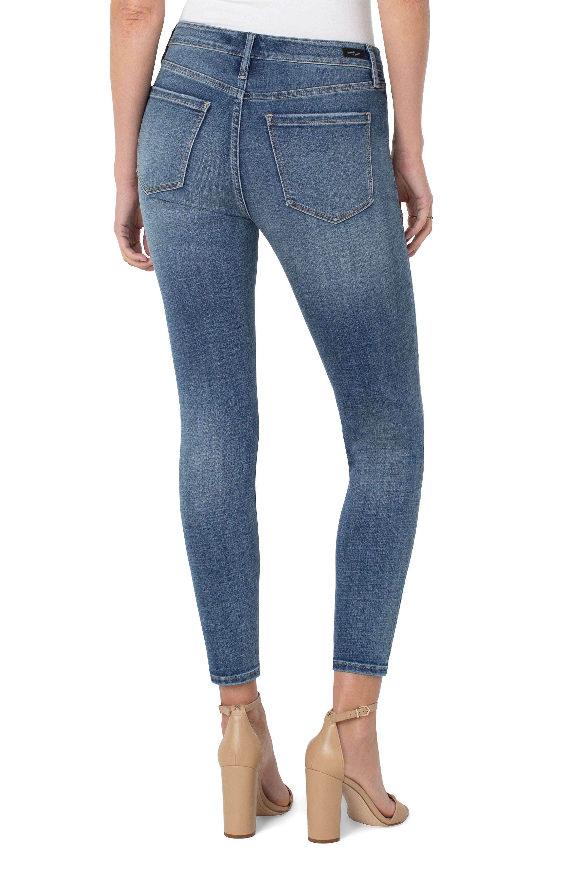 Liverpool Abby Ankle Skinny Jean in Perry