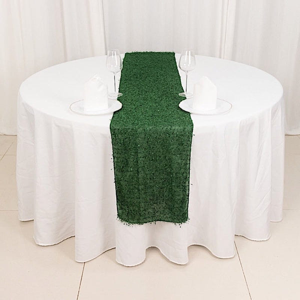 14x48 Faux Grass Artificial Table Runner for Table, Sports, Birthday Party  Decorations, Wedding Banquet