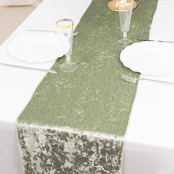 Hooqict Artificial Grass Table Runner 12 x 72 Inch Reusable Fake Grass Table