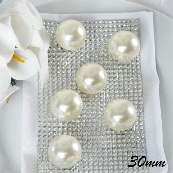 Pearls for Crafts, 6mm Pearl Beads String of Pearls Faux Pearl Beads Pearl  Strings for Crafts Pearl String Bead Roll for Wedding Christmas Party DIY