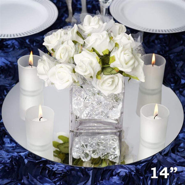 6 pcs 8 wide Mirrors Centerpieces