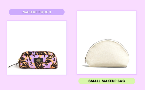 makeup pouch, small makeup bag