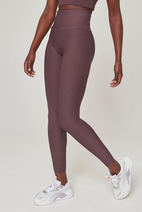 BT-99 {Leg Up} Deep Camel Microfiber Full Length Leggings PLUS