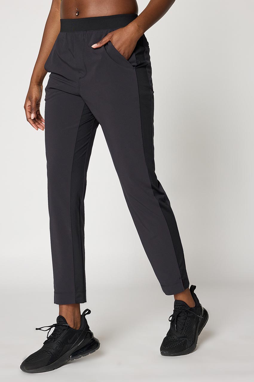 Buy Splash Women Navy Blue Regular Fit Solid Trousers - Trousers for Women  2303829