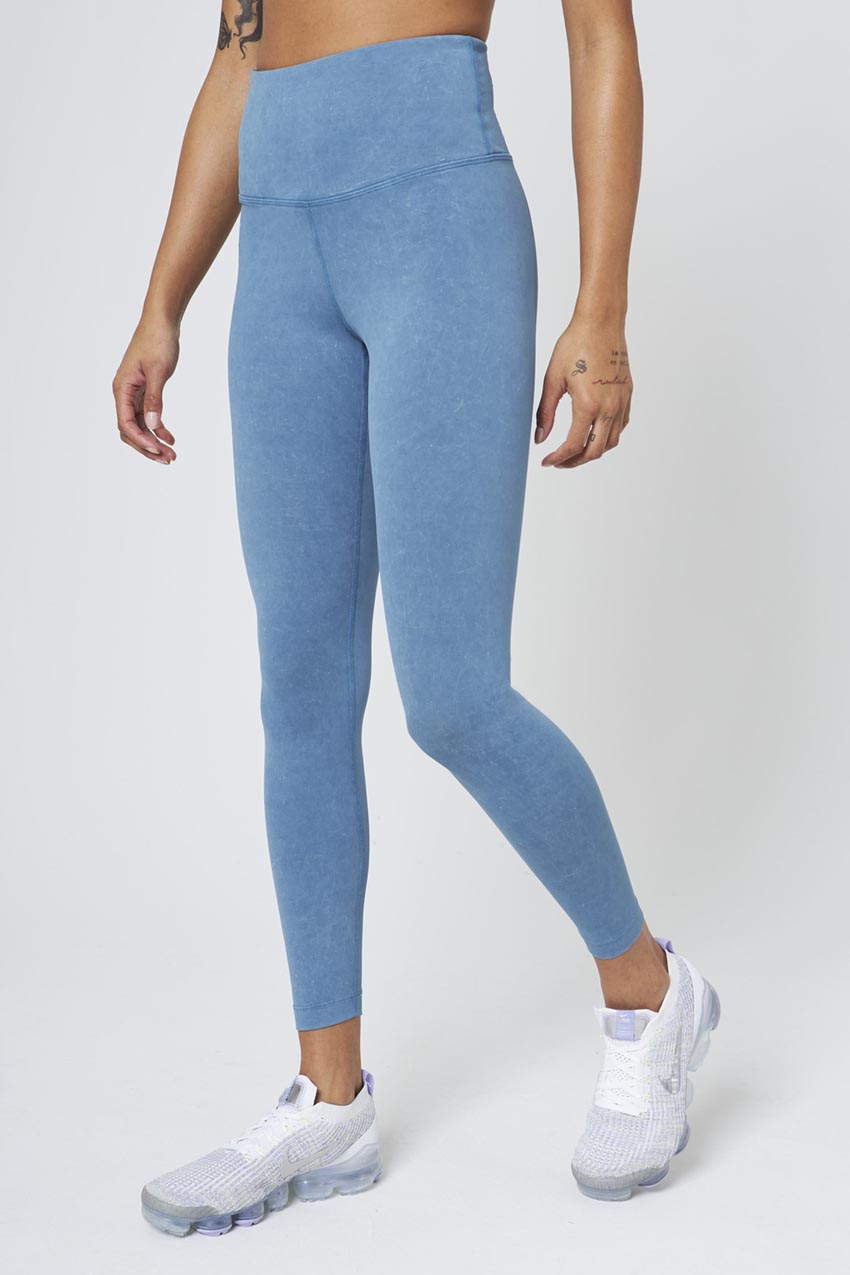 Energise Petite - Leggings in Light Blue