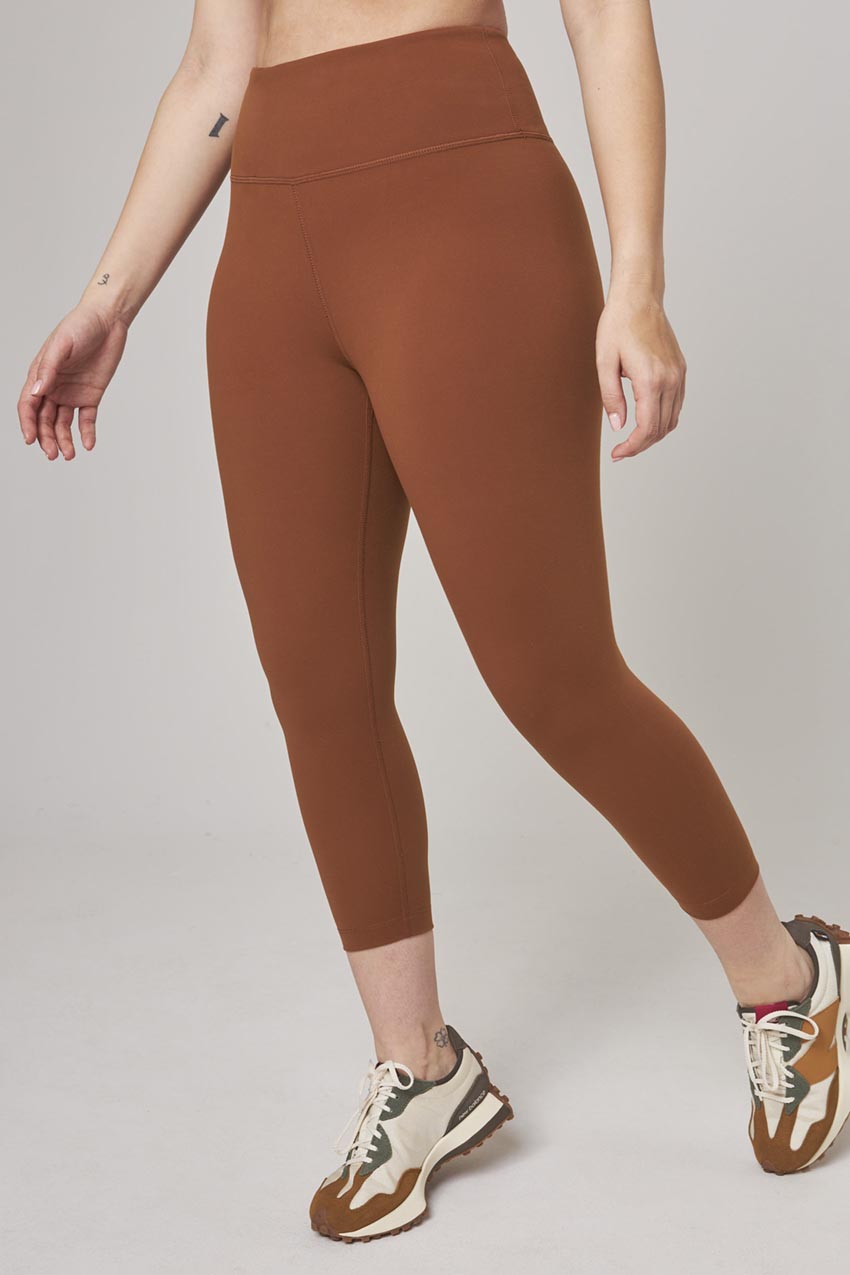 Reformation Ecostretch High Rise Leggings Brown Women's Size Large