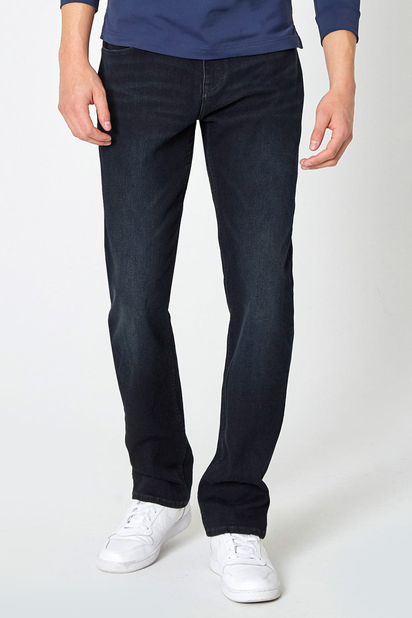 Performance COOLMAX® indigo jean Slim fit