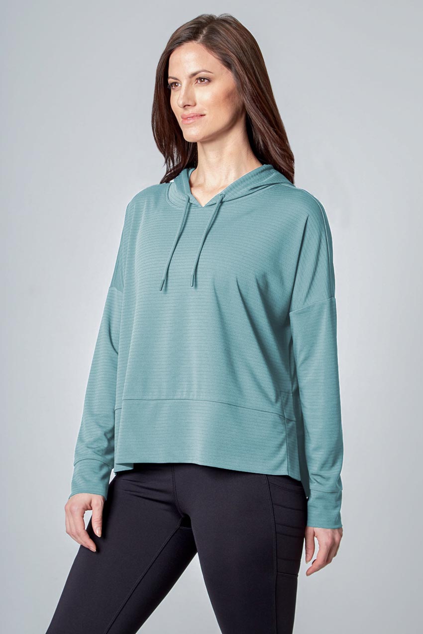 Mondetta Ladies' Ottoman Hoodie Size: L = 12-14 – froogle Deelz