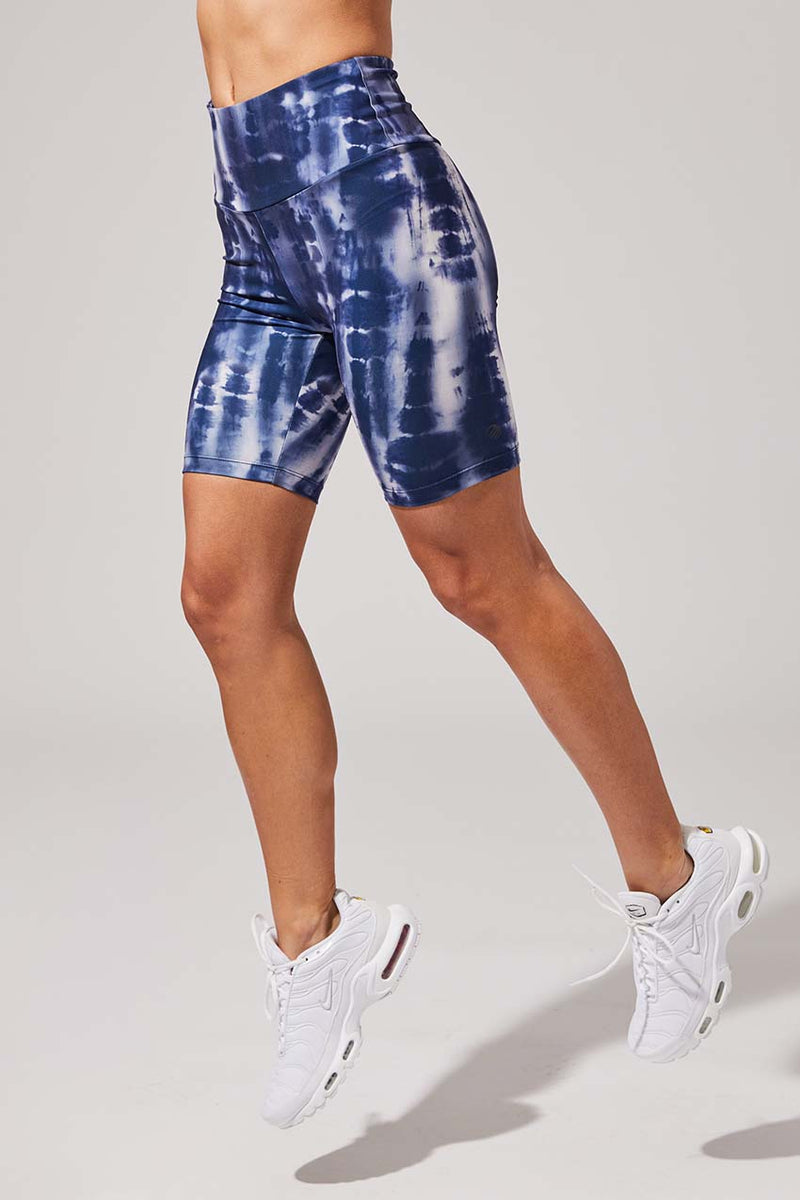 polyester biker shorts