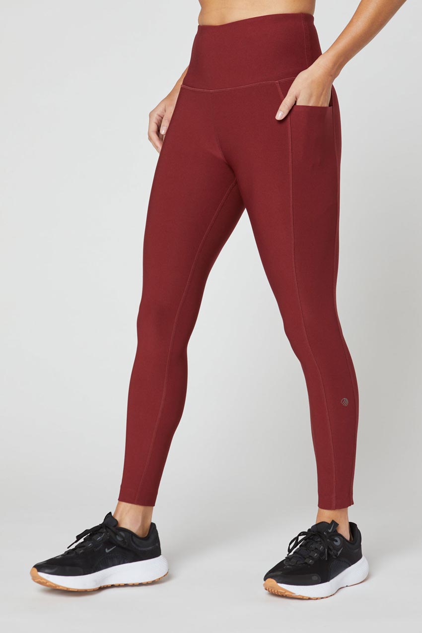 Raelynn Pursuit Recycled High-Waisted Perforated 7/8 Legging – MPG Sport