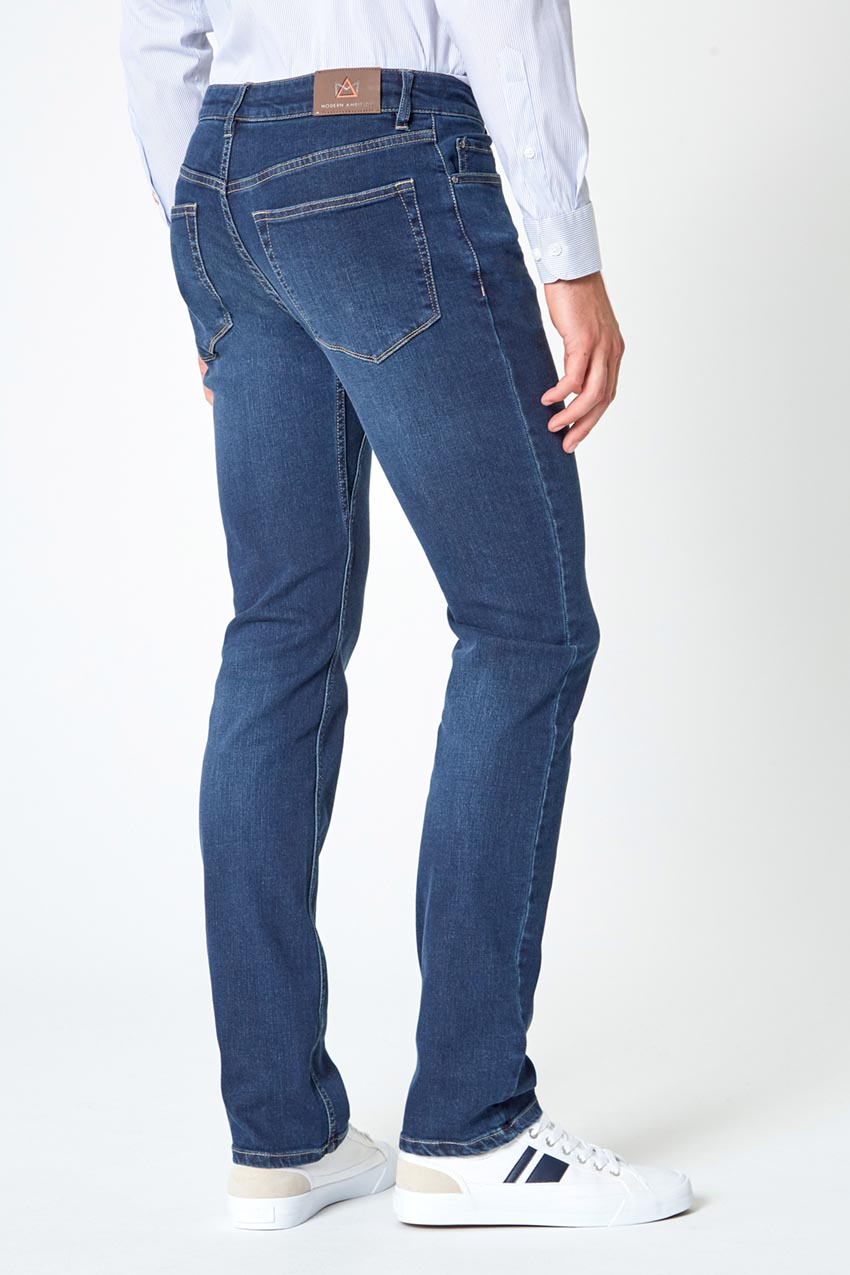 Mens Denim Jeans - Indigo Navy - At Best Price