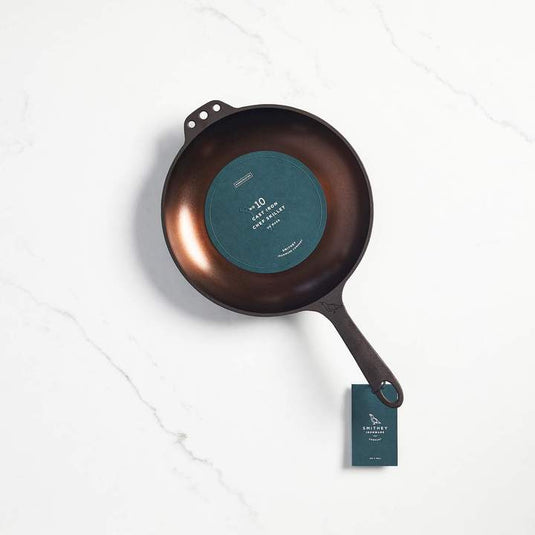 Smithey Cast Iron Chef Skillet (No. 8) - Magnolia