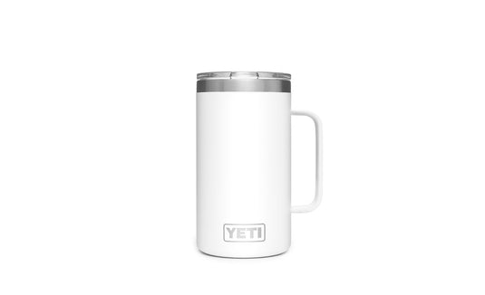 Yeti Rambler 14 Oz. White Stainless Steel Insulated Mug - Bliffert