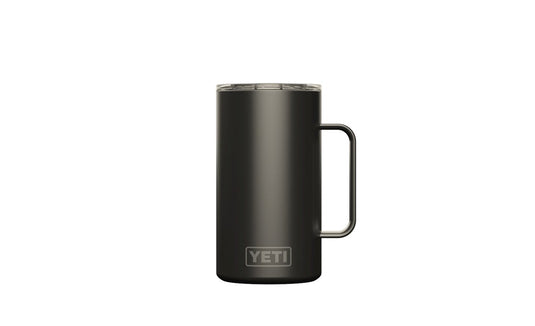 YETI AQUIFER BLUE Rambler 14 oz Mug, Stainless Steel with