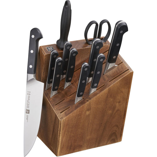 Zwilling 7-Piece Self Sharpening Knife Block Set, Pro Le Blanc