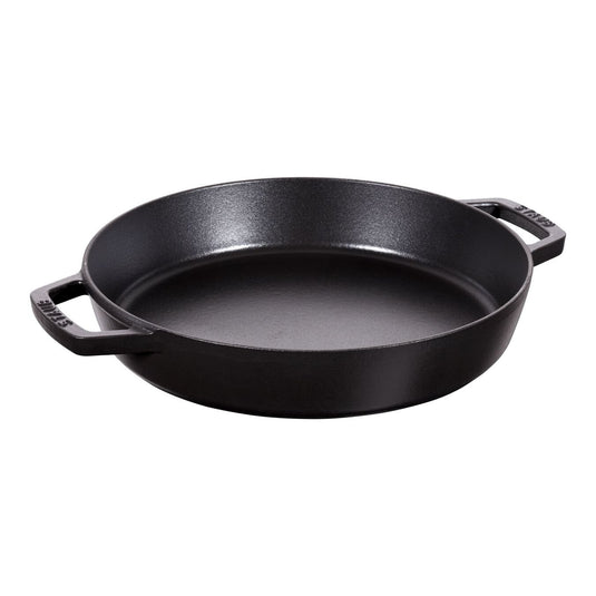 Staub Cast Iron Daily Pan with Lid, 2.9 Quarts, 5 Colors